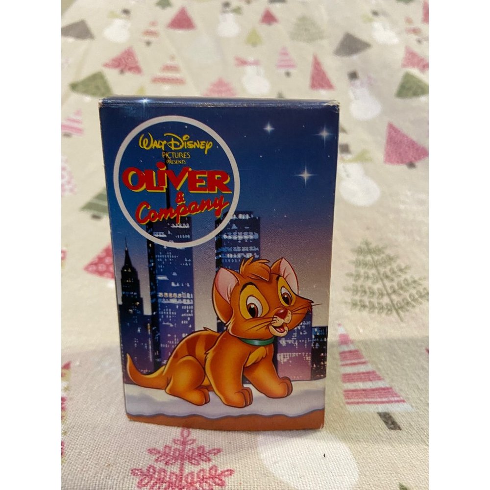 Vintage 1988 Walt Disney Oliver & Company Oliver McDonalds Christmas Ornament